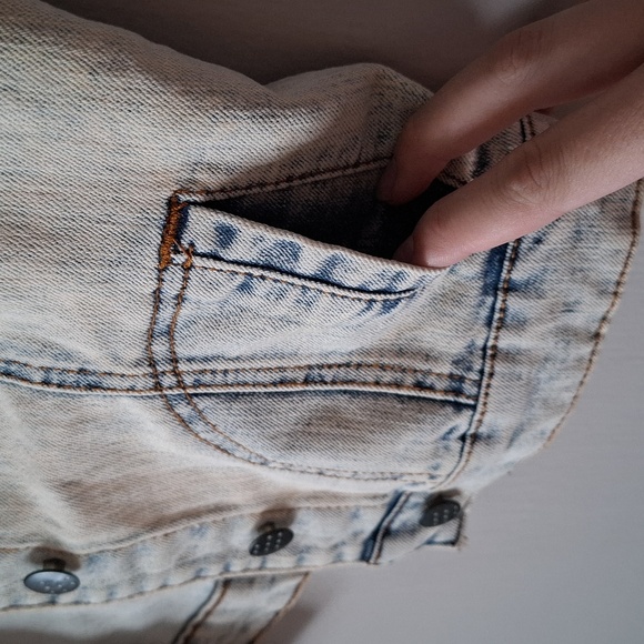 Streetwear Society Denim Vest - Picture 4 of 4